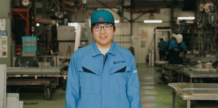 製缶工程 Hさん